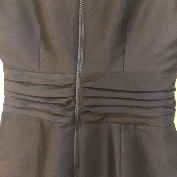 Pink Tartan Black Silk Sheath Dress - Picture 3 of 6